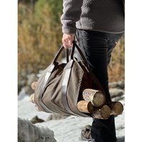 Oilskin Log Carrier Holztransporter