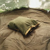Oilskin NapSack - Cowboy Pillow - Bikerkissen