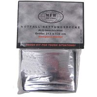 Rettungsdecke Silber