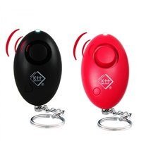 Schlüsselalarm inkl. LED (schwarz oder pink)