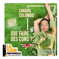 Sandra Colombo - que Faire des Cons ? - la Scène Montparnasse, Paris