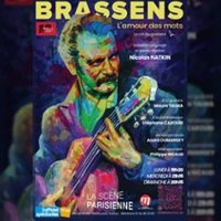 Brassens l'Amour des Mots - La Scène Parisienne, Paris