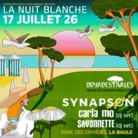 Synapson - Carla Mo - Savonette - Nuit Blanche des Dryadestiva
