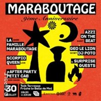 Maraboutage Anniversaire - Toit Terrasse + Petit Cab