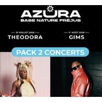 Pass 2 Jours - Theodora + Gims - Azura 2026