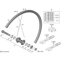 Freewheel Shimano Spares WH-R500 rear spoke 286 mm drive side | Extra 10% off for BC Members, money back guarantee + FREE Delivery options & Returns
