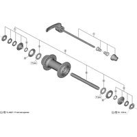 Freewheel Shimano Spares HB-M595 right hand lock nut unit | Extra 10% off for BC Members, money back guarantee + FREE Delivery options & Returns