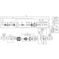 Freewheel Shimano Nexus SG-7R46 / 7C26 Nexus right hand dust cap B | Extra 10% off for BC Members, money back guarantee + FREE Delivery options & Returns