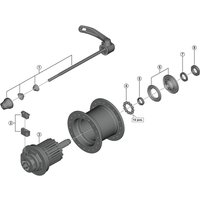 Freewheel Shimano Spares FH-C811 lock nut M11 | Extra 10% off for BC Members, money back guarantee + FREE Delivery options & Returns