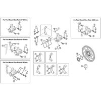 Freewheel Shimano Spares BR-M966 calliper fixing bolt M6 x 15 mm | Extra 10% off for BC Members, money back guarantee + FREE Delivery options & Returns