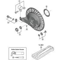 Freewheel Shimano Spares BR-IM45-R left hand washer unit for 3/8 hub axle, 8.2 mm | Extra 10% off for BC Members, money back guarantee + FREE Delivery options & Returns