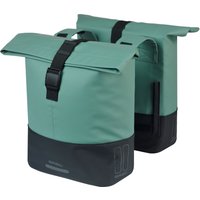 Freewheel Basil Cove Double Pannier Bag 28-32L silvergreen/black | Extra 10% off for BC Members, money back guarantee + FREE Delivery options & Returns