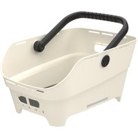 Freewheel Basil Cento Neo Rear Bicycle Basket off-white | Extra 10% off for BC Members, money back guarantee + FREE Delivery options & Returns