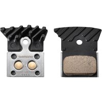 Freewheel Shimano L04C-MF disc pads & spring, metal sintered, alloy/stainless back, cooling fins | Extra 10% off for BC Members, money back guarantee + FREE Delivery options & Returns