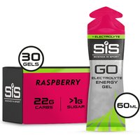 Freewheel Science In Sport GO Energy + Electrolyte Gel - box of 30 gels - raspberry | Extra 10% off for BC Members, money back guarantee + FREE Delivery options & Returns