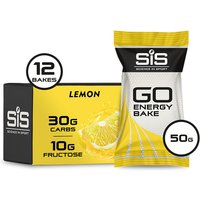 Freewheel Science In Sport GO Energy Bake - box of 12 bars - lemon | Extra 10% off for BC Members, money back guarantee + FREE Delivery options & Returns