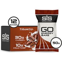 Freewheel Science In Sport GO Energy Bake - box of 12 bars - tiramisu | Extra 10% off for BC Members, money back guarantee + FREE Delivery options & Returns