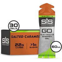 Freewheel Science In Sport GO Energy + Electrolyte Gel - box of 30 gels - salted caramel | Extra 10% off for BC Members, money back guarantee + FREE Delivery options & Returns