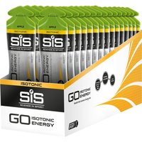 Freewheel Science In Sport GO Isotonic Energy Gel - box of 30 gels - apple | Extra 10% off for BC Members, money back guarantee + FREE Delivery options & Returns
