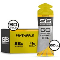 Freewheel Science In Sport GO Isotonic Energy Gel - box of 30 gels - pineapple | Extra 10% off for BC Members, money back guarantee + FREE Delivery options & Returns