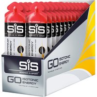 Freewheel Science In Sport GO Isotonic Energy Gel - box of 30 gels - pink grapefruit | Extra 10% off for BC Members, money back guarantee + FREE Delivery options & Returns