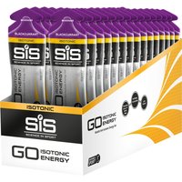 Freewheel Science In Sport GO Isotonic Energy Gel - box of 30 gels - blackcurrant | Extra 10% off for BC Members, money back guarantee + FREE Delivery options & Returns