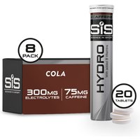 Freewheel Science In Sport GO Hydro Tablet - 8 tubes - cola + caffeine | Extra 10% off for BC Members, money back guarantee + FREE Delivery options & Returns