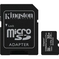 Freewheel Kingston Canvas Select Plus microSD card - 32GB | Extra 10% off for BC Members, money back guarantee + FREE Delivery options & Returns