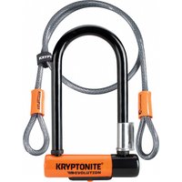 Freewheel Kryptonite Evolution Mini 7 U-Lock with 4 Foot Cable and Flexframe Bracket Sold Secure Gold | Extra 10% off for BC Members, money back guarantee + FREE Delivery options & Returns