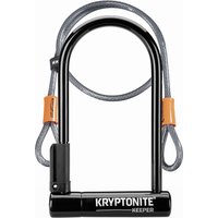 Freewheel Kryptonite Keeper 12 Standard U-Lock with 4 foot Kryptoflex cable Sold Secure Silver | Extra 10% off for BC Members, money back guarantee + FREE Delivery options & Returns