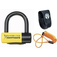 Freewheel Kryptonite New York Liberty Disc Lock - with reminder cable - Yellow Sold Secure Gold | Extra 10% off for BC Members, money back guarantee + FREE Delivery options & Returns