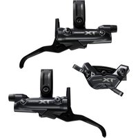 Freewheel Shimano Deore XT BR-M8220/BL-M8200 XT 4 pot bled brake levers and callipers, front and rear | Extra 10% off for BC Members, money back guarantee + FREE Delivery options & Returns