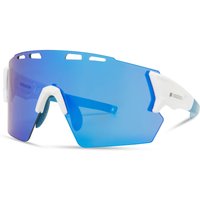Freewheel Madison Eyewear Stealth Gloss White Sunglasses - Blue Mirror Lens | Extra 10% off for BC Members, money back guarantee + FREE Delivery options & Returns