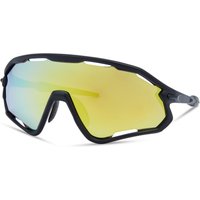 Freewheel Madison Eyewear Code Breaker Matt Black Sunglasses - 3 Lens Pack - Bronze Mirror / Amber / Clear | Extra 10% off for BC Members, money back guarantee + FREE Delivery options & Returns