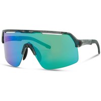 Freewheel Madison Eyewear Crypto Air Crystal Gloss Smoke Green Splatter Sunglasses - 3 Lens pack - Green / Amber / Clear | Extra 10% off for BC Members, money back guarantee + FREE Delivery options & Returns