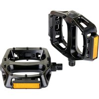 Freewheel M Part Essential Alloy platform pedals with moulded pins, 9/16 inch thread | Extra 10% off for BC Members, money back guarantee + FREE Delivery options & Returns