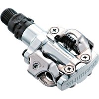Freewheel Shimano PD-M520 MTB SPD pedals - two sided mechanism, silver | Extra 10% off for BC Members, money back guarantee + FREE Delivery options & Returns