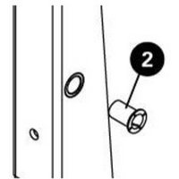 Freewheel Park Tool 232-2 - 3/8 inch nylon bushing for TS-2 and TS-4 series truing stands | Extra 10% off for BC Members, money back guarantee + FREE Delivery options & Returns