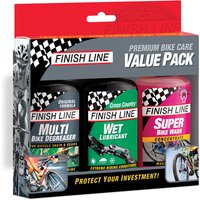 Freewheel Finish Line Winter Value Pack - Multi Degreaser / SuperBike Wash / Wet Lube | Extra 10% off for BC Members, money back guarantee + FREE Delivery options & Returns