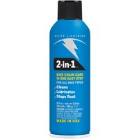 Freewheel White Lightning 2 in 1  - Chain Lube / Cleaner - 8oz /240ml Aerosol - Each | Extra 10% off for BC Members, money back guarantee + FREE Delivery options & Returns