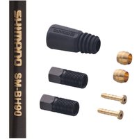 Freewheel Shimano Deore SM-BH90 disc brake cuttable hose, straight, rear, black | Extra 10% off for BC Members, money back guarantee + FREE Delivery options & Returns