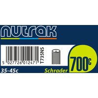 Freewheel Nutrak Inner Tube 700C Presta or Schrader Valve | Extra 10% off for BC Members, money back guarantee + FREE Delivery options & Returns