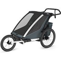 Freewheel Thule Chariot Cross 2 Double child carrier with cycling and strolling kit | Extra 10% off for BC Members, money back guarantee + FREE Delivery options & Returns