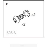 Freewheel Thule Pack'n Pedal Hook fixing bolts with washers | Extra 10% off for BC Members, money back guarantee + FREE Delivery options & Returns