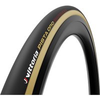 Freewheel Vittoria Pista Oro 23-28'' Black Tan G2.0 Tubular Tyre | Extra 10% off for BC Members, money back guarantee + FREE Delivery options & Returns