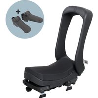 Freewheel Urban Iki Junior Seat with Carrier Mount - Bincho Black / Bincho Black | Extra 10% off for BC Members, money back guarantee + FREE Delivery options & Returns