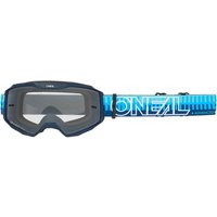 Freewheel Oneal B-10 Goggle STRIPED blue/blue - clear | Extra 10% off for BC Members, money back guarantee + FREE Delivery options & Returns