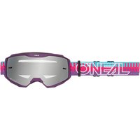 Freewheel Oneal B-10 Goggle STRIPED pink/purple - clear | Extra 10% off for BC Members, money back guarantee + FREE Delivery options & Returns