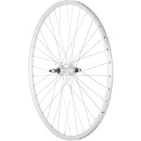Freewheel M Part Wheels Hybrid Rear Solid Axle Screw On Wheel silver 700c | Extra 10% off for BC Members, money back guarantee + FREE Delivery options & Returns