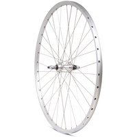 Freewheel M Part Wheels Hybrid Rear Solid Axle Screw On Wheel silver 700c | Extra 10% off for BC Members, money back guarantee + FREE Delivery options & Returns